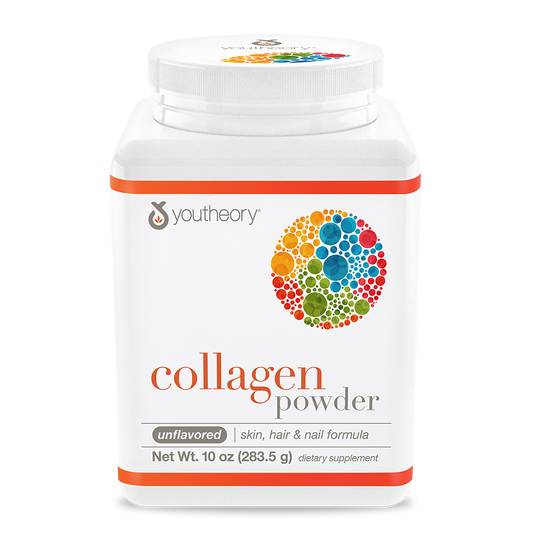 Collagen Powder Unflavored Bottle Front Side