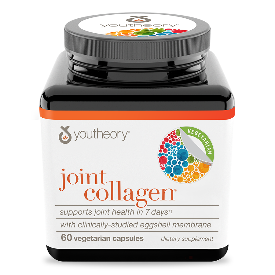 Vegetarian Joint Collagen 60ct Capsules Front Side