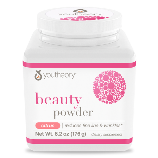 Beauty Powder Bottle Front View