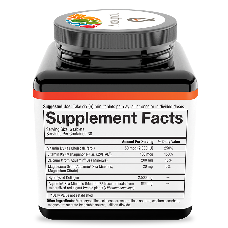 Bone Collagen Bottle Right View