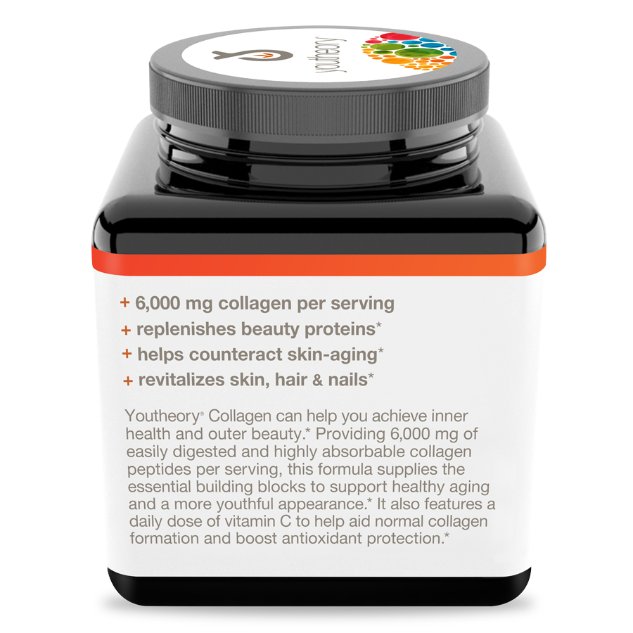 Collagen 160 Tablets Bottle Left View