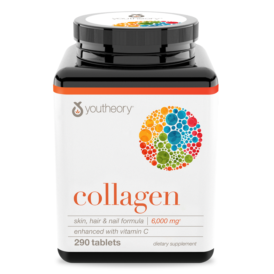 Collagen 290 Tablets Bottle Front View