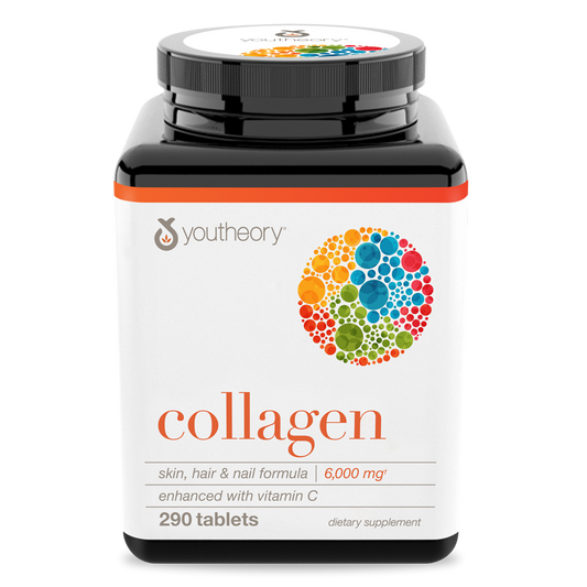 Collagen 290 Tablets Bottle Front View