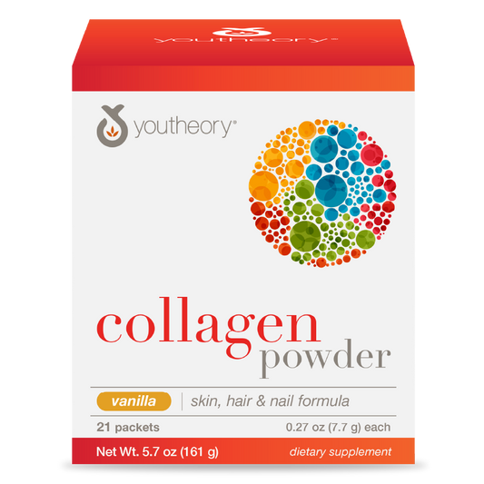 Collagen Powder Vanilla Flavor Box Front Side
