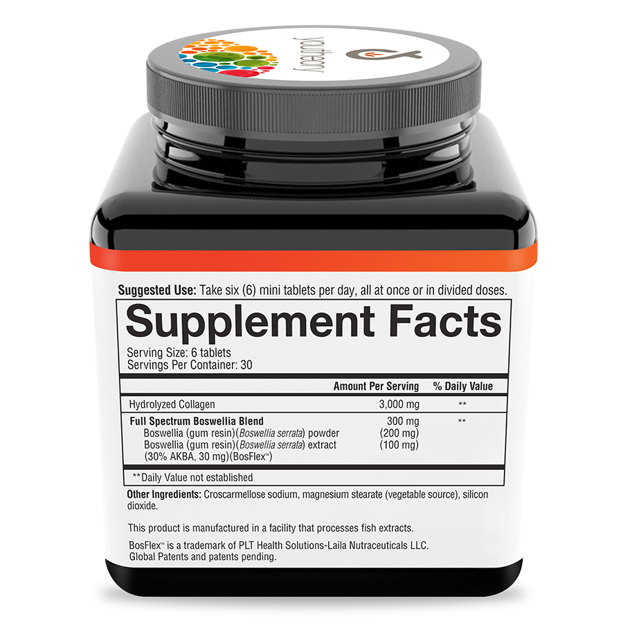 Joint Collagen+ 180 Tablets Bottle Right Side