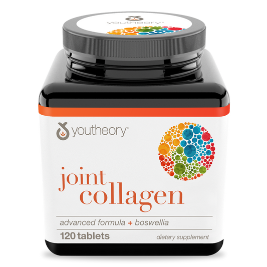 Joint Collagen 120 Tablets Bottle Front Side