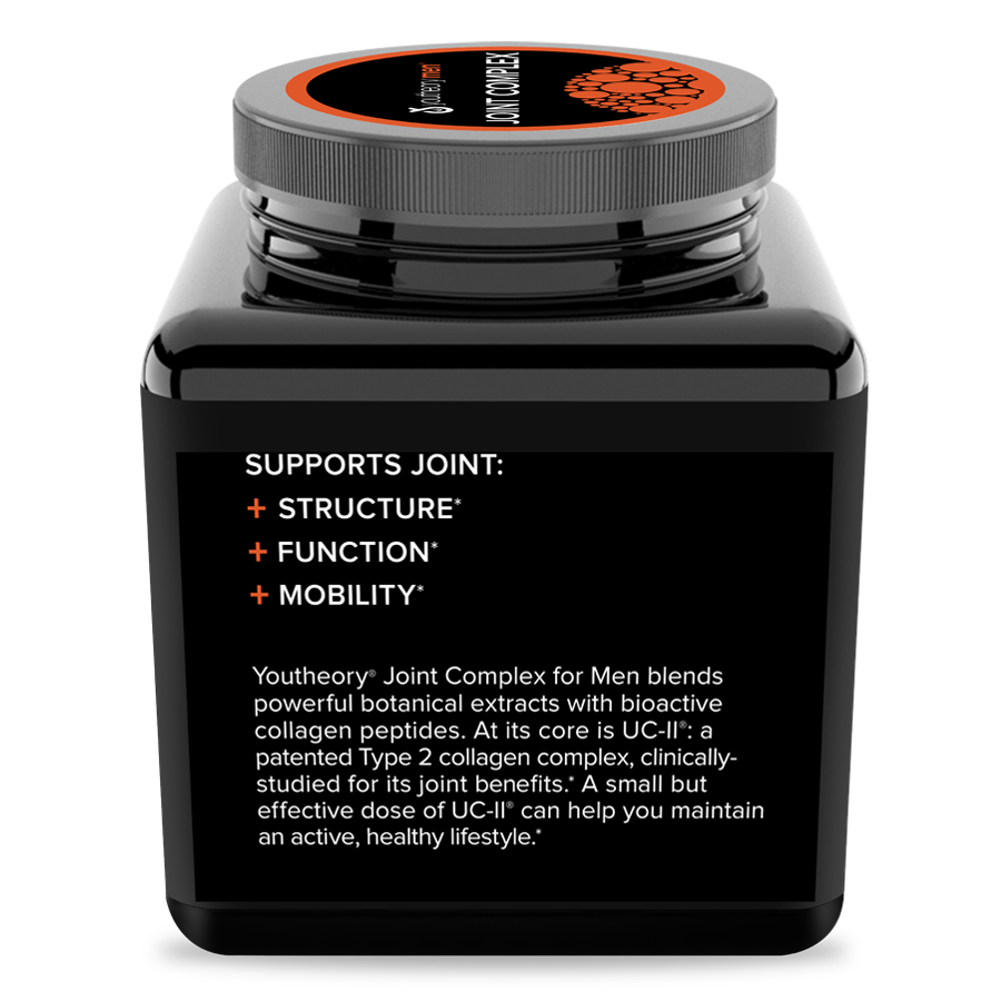 Mens Joint Complex 60 Tablets Bottle Left Side