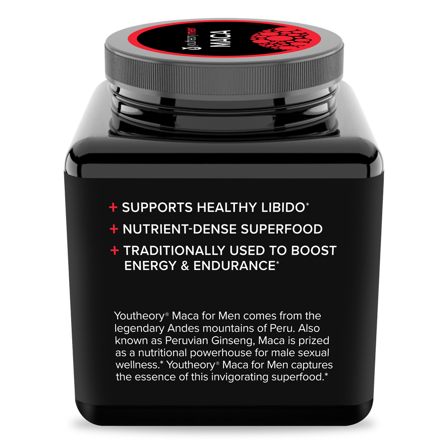 mens maca 60ct tablets left side