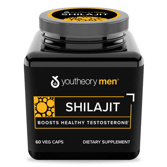 Mens Shilajit 60 Capsules Bottle Front Side