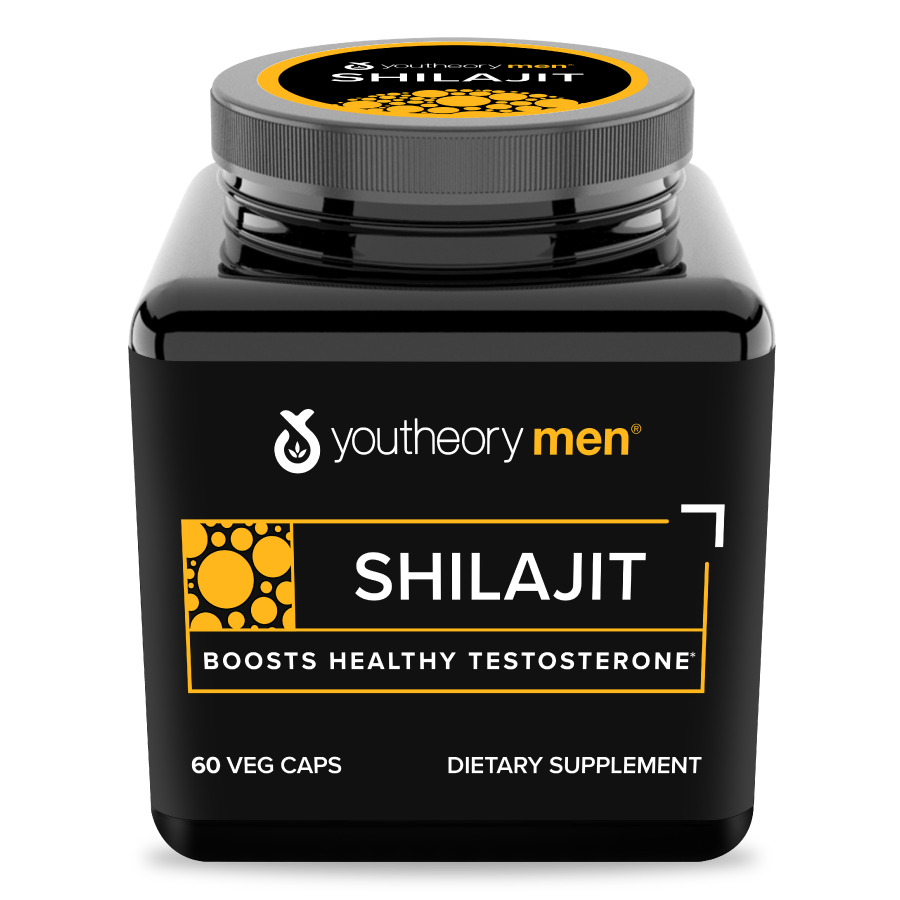 mens shilajit 60ct capsules front side