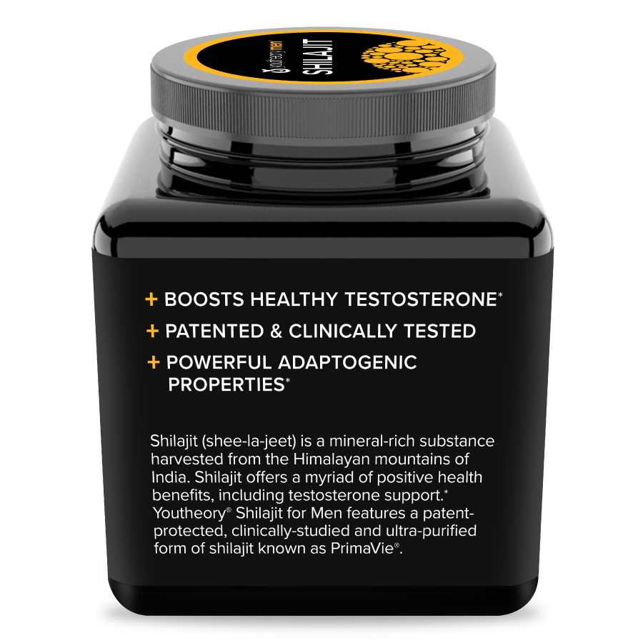 mens shilajit 60ct capsules left side