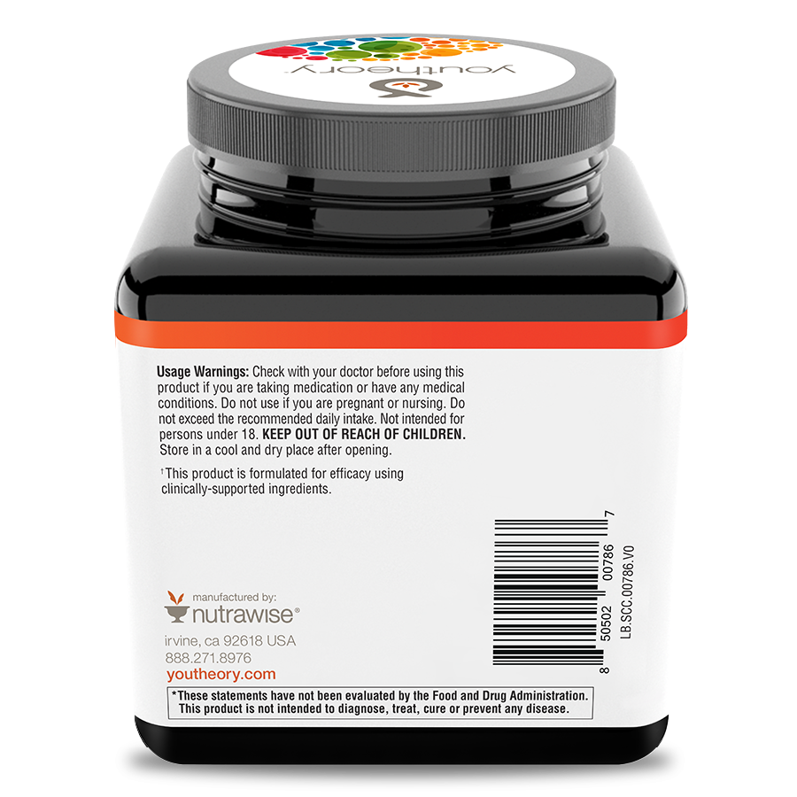 Skin Collagen+ 150 Tablets Bottle Back Side