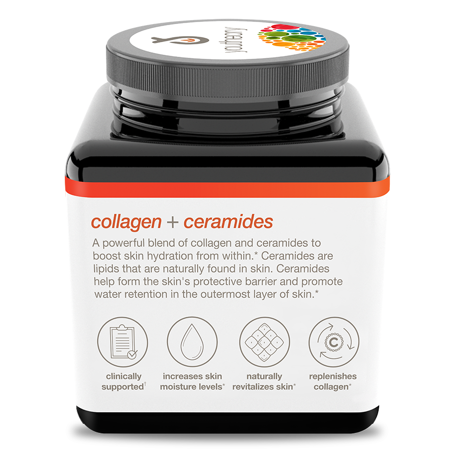 Skin Collagen+ 150 Tablets Bottle Left Side