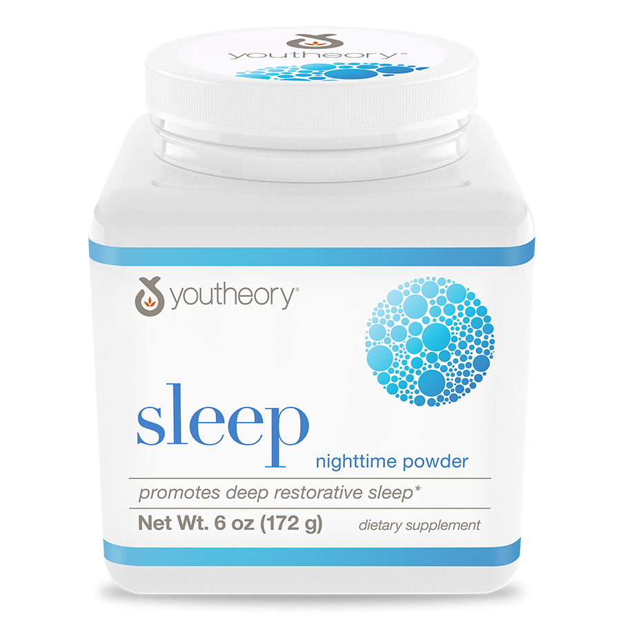 Sleep Powder 6.0 oz Bottle Front Side