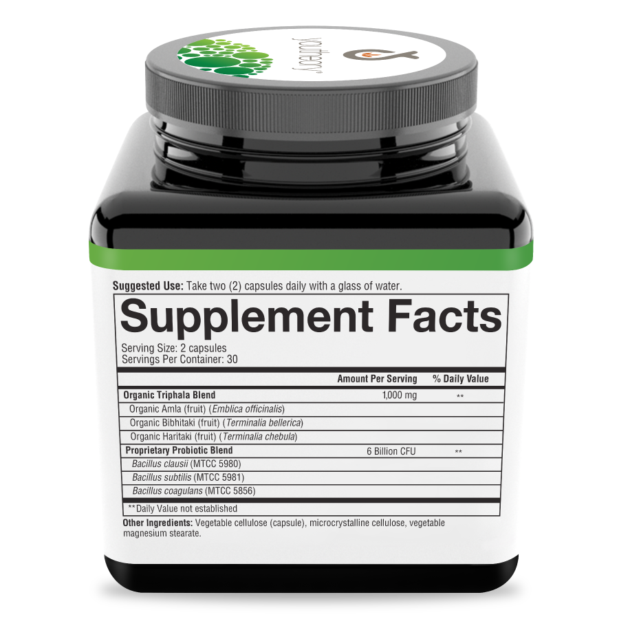 Spore Probiotic 60 Capsules Bottle Right Side