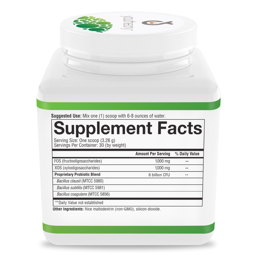 Spore Probiotic Powder Bottle Right Side