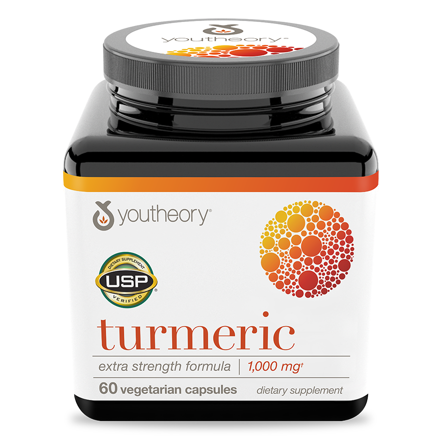 Turmeric Extra Strength 60ct Capsules Front Side