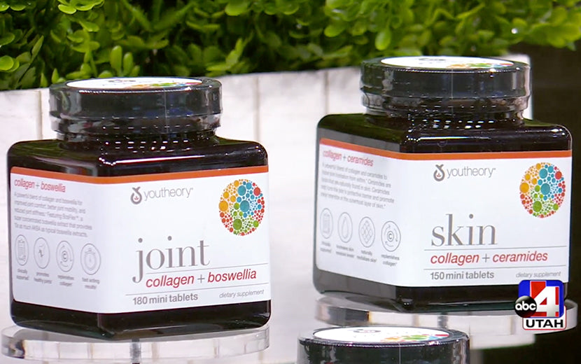 Youtheory Collagen+ skin and joint bottles - ABC 4 Utah