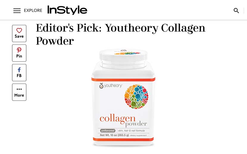 Editor's Pick: Youtheory Collagen Powder