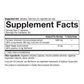 Turmeric Extra Strength 60 Capsules Supplement Facts