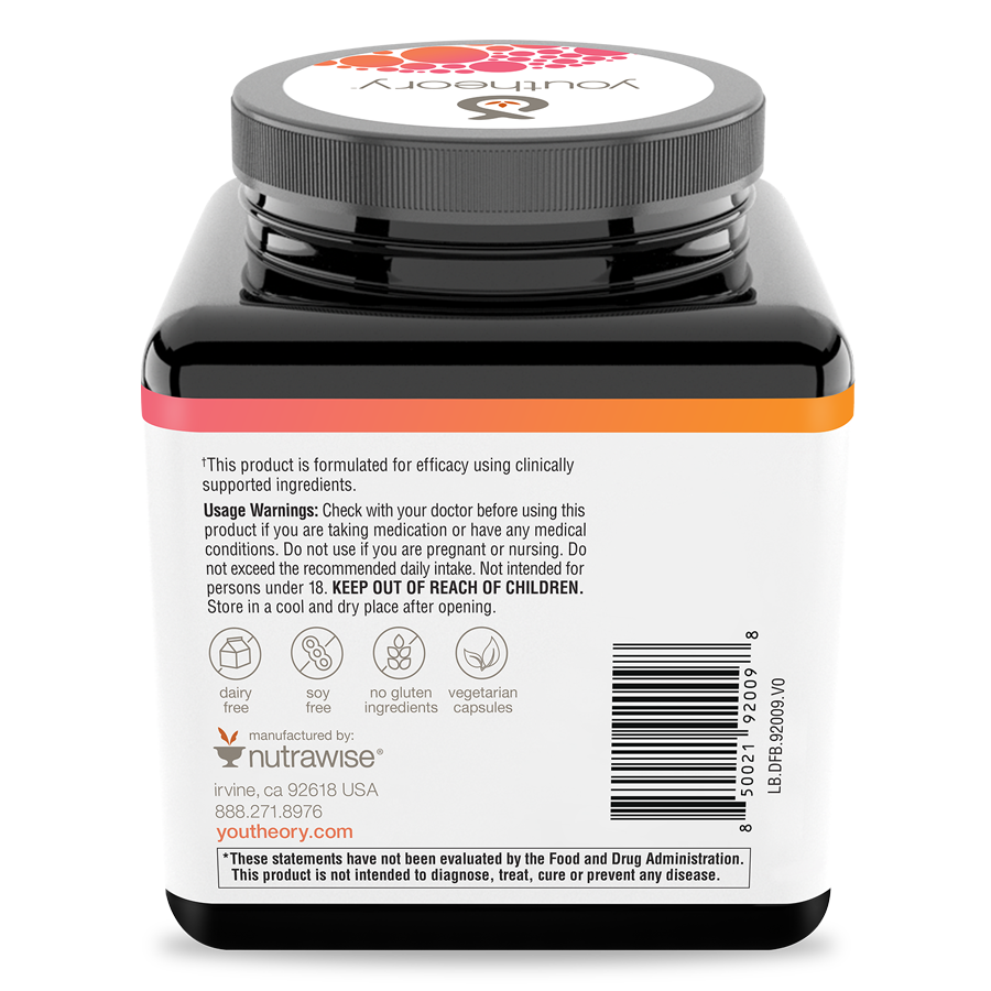 daily fat burner 60ct bottle back