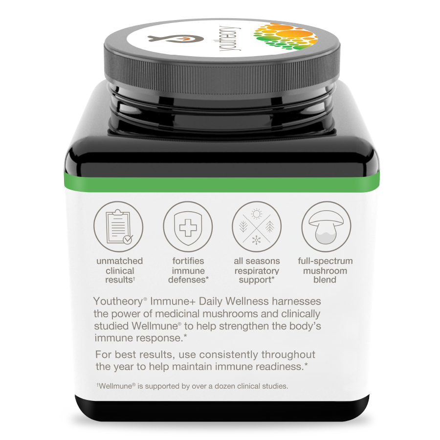 Immune Daily Wellness 60 Capsules Bottle Left Side