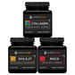 mens 3 pack collagen shilajit maca