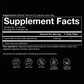 mens maca 120ct capsules supplement facts
