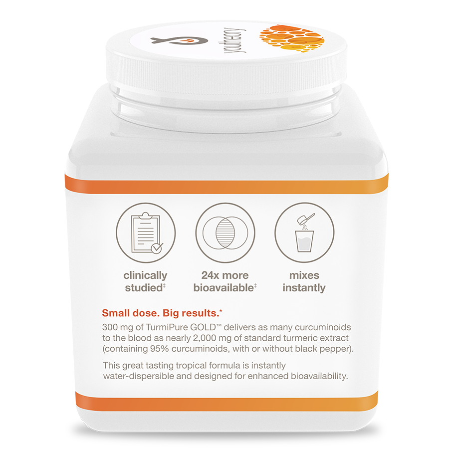 Turmeric Powder 5.0 Bottle Left Side