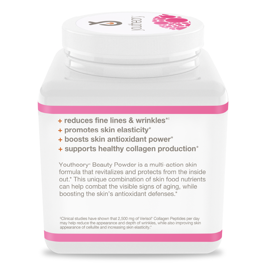 Beauty Powder Bottle Left View