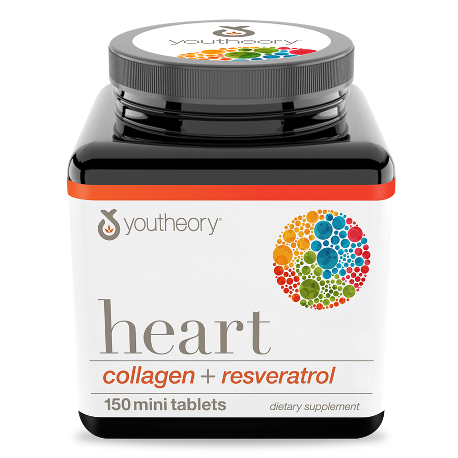 Heart Collagen+ Bottle Front View