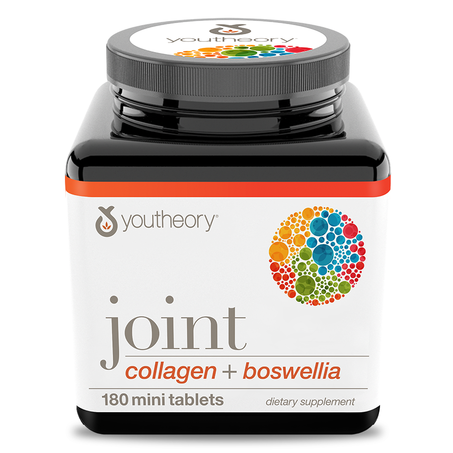 Joint Collagen+ 180 Tablets Bottle Front Side