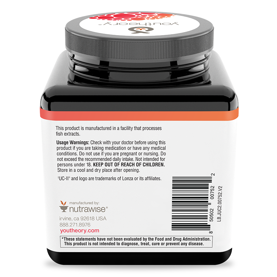 Joint Complex 60 Tablets Back Side