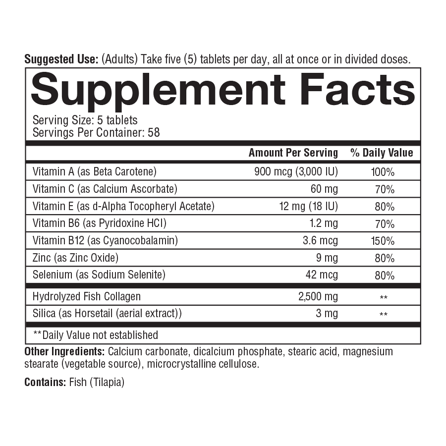 marine collagen-Tablets-collagen protein-Youtheory