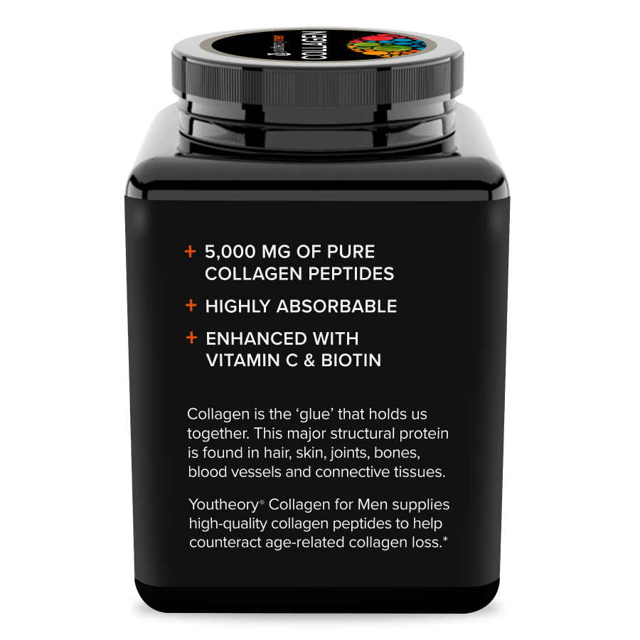 mens collagen advanced-Tablets-collagen protein-Youtheory