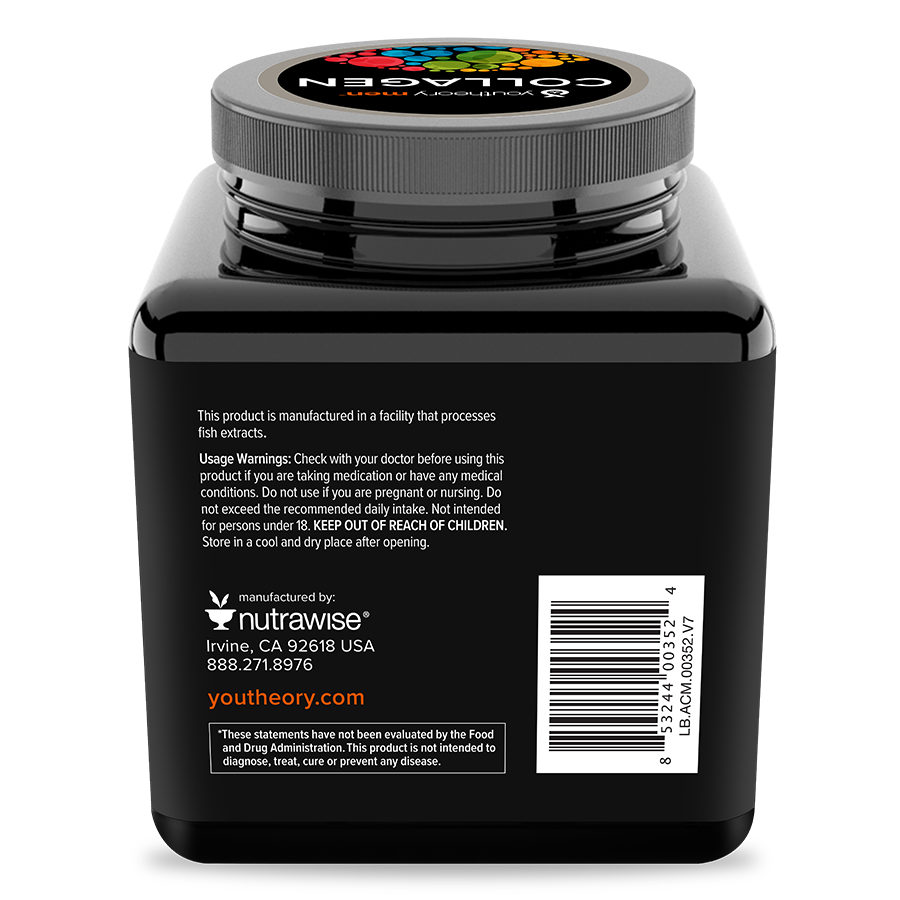 mens collagen advanced-Tablets-collagen protein-Youtheory