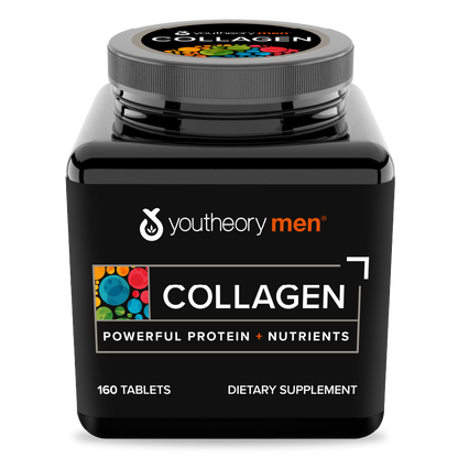 mens collagen advanced-Tablets-collagen protein-Youtheory