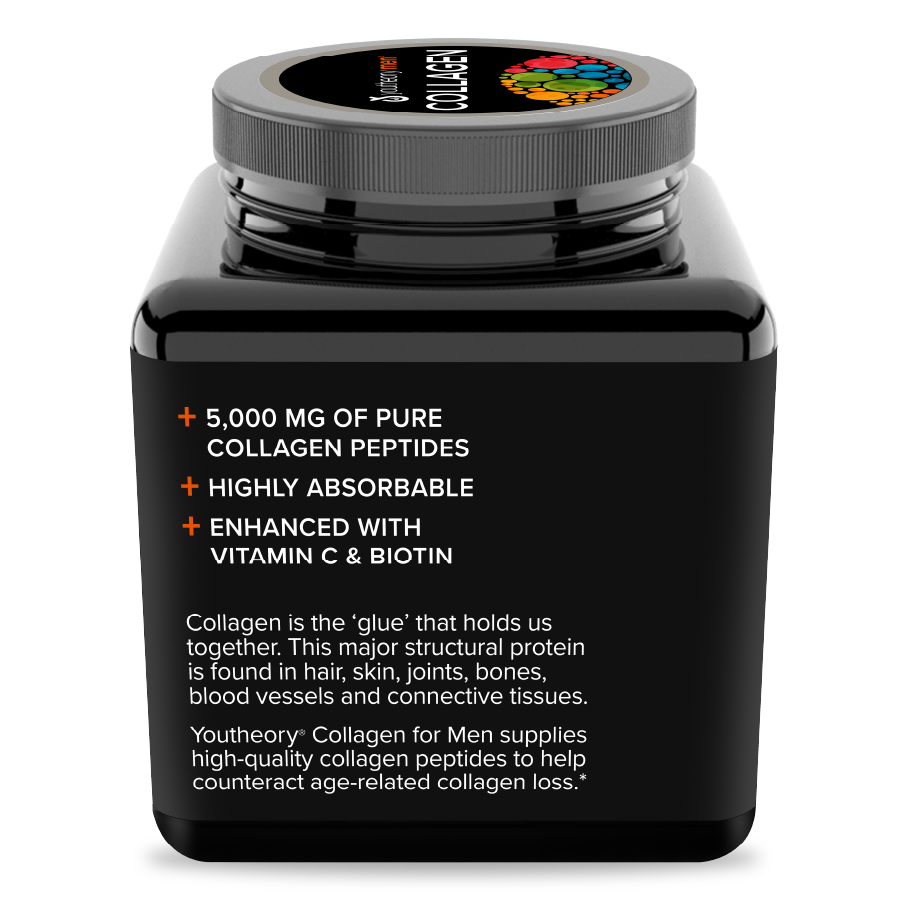 mens collagen advanced-Tablets-collagen protein-Youtheory