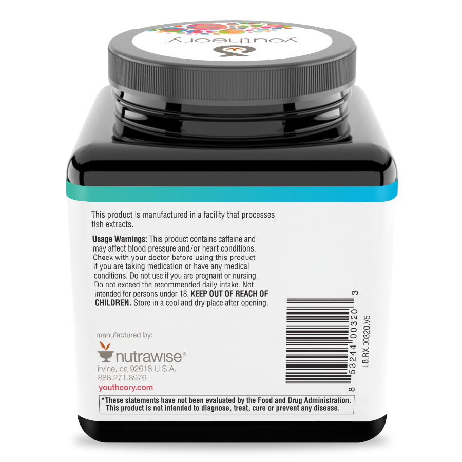 Revive 120 Tablets Bottle Back Side