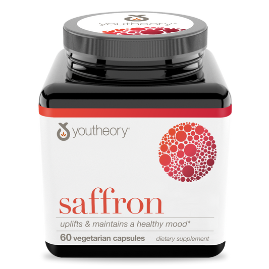 Saffron 60 Capsules Bottle Front Side