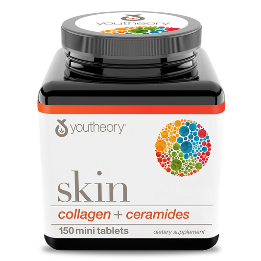 Skin Collagen+ 150 Tablets Bottle Front Side