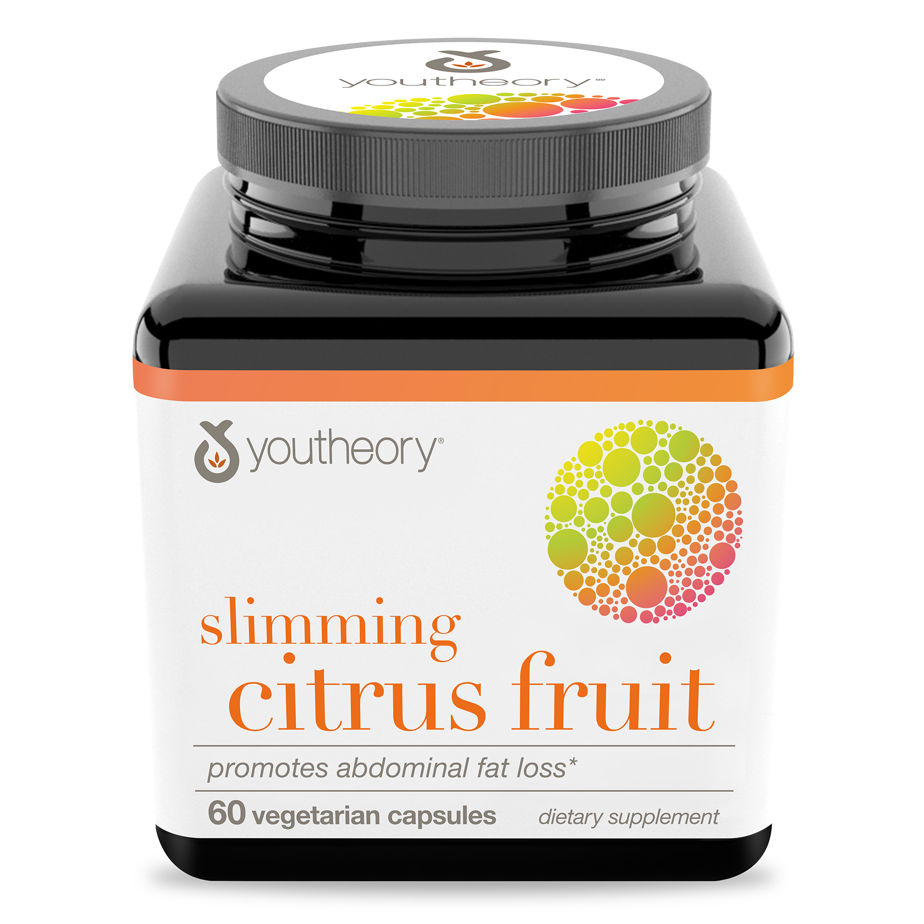 Slimming Citrus Fruit 60 Capsules Bottle Front Side