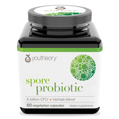 Spore Probiotic 60 Capsules Bottle Front Side